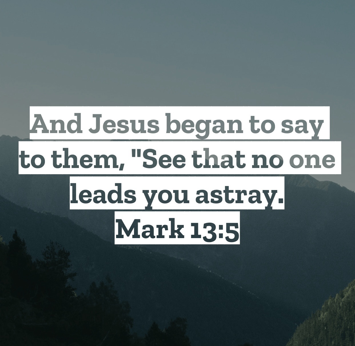 Mark 13 – Pastor Mac Daily DEVO – Daily DEVO