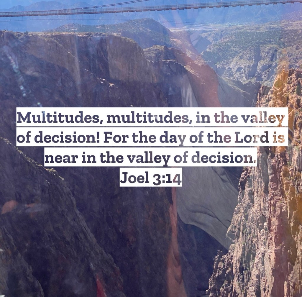 Joel 3 – Pastor Mac Daily&nbsp;DEVO