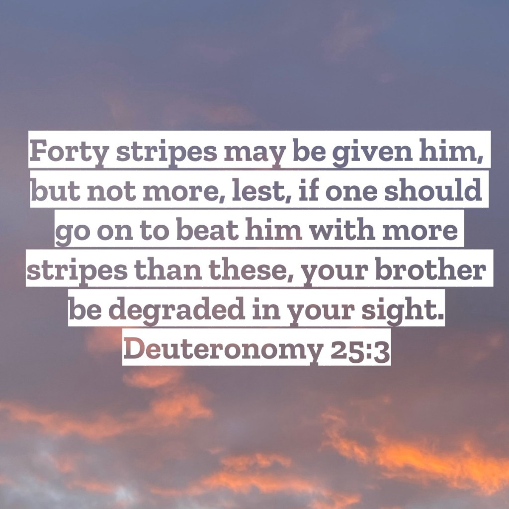 Deuteronomy 25 – Pastor Mac Daily&nbsp;DEVO