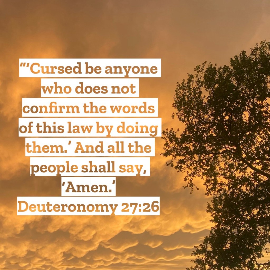 Deuteronomy 27 – Pastor Mac Daily&nbsp;DEVO