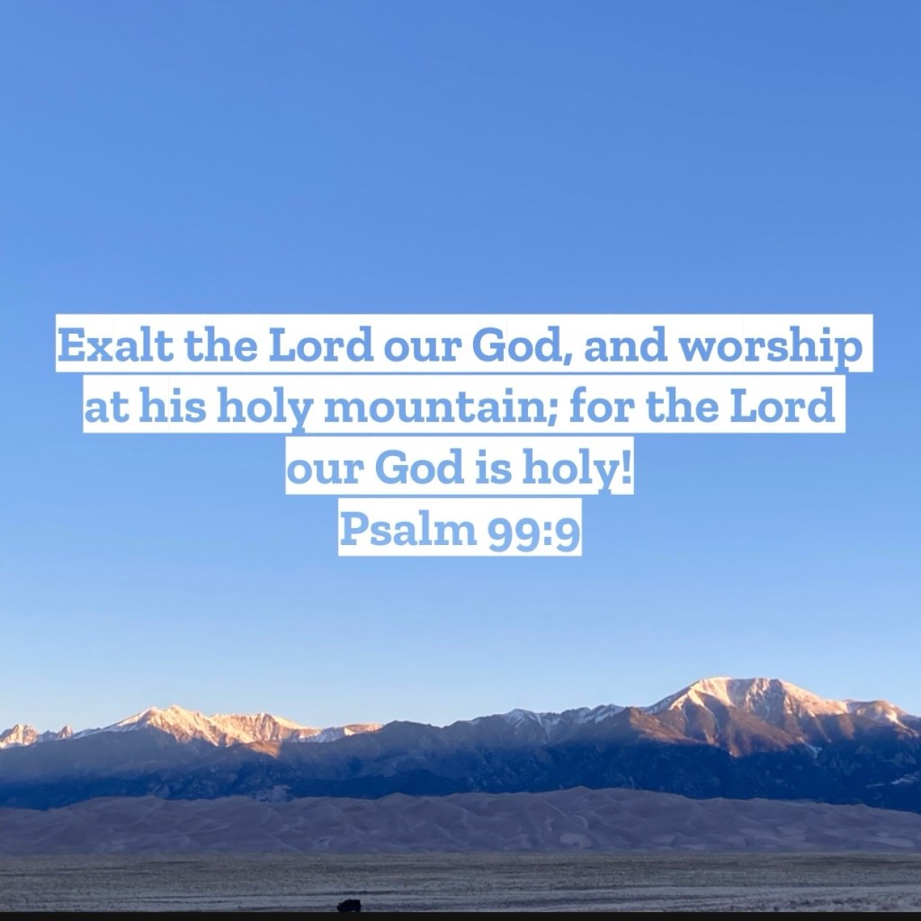 Psalm 99 – Pastor Mac Daily DEVO